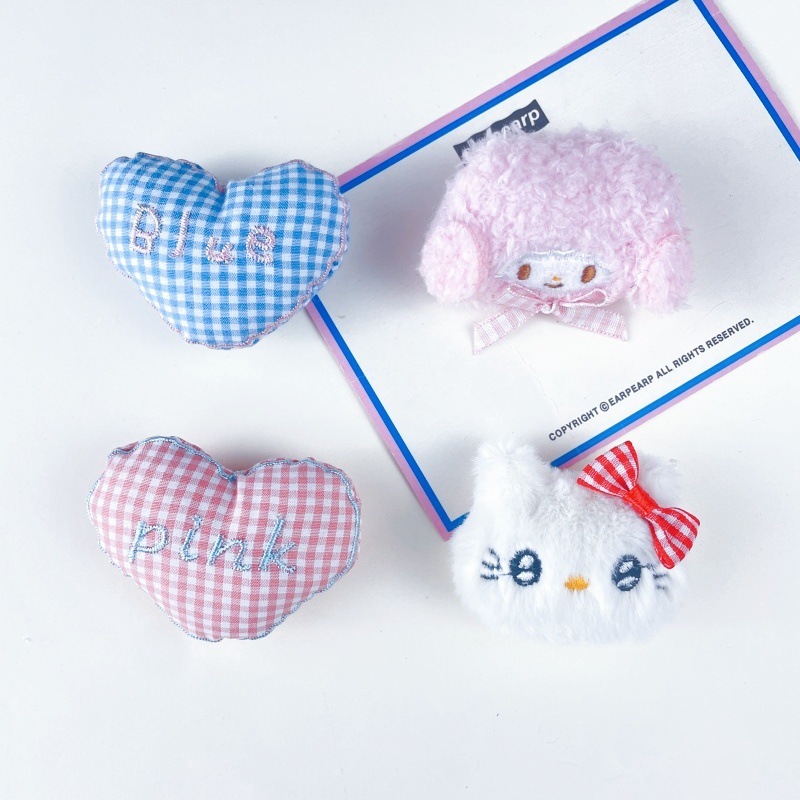 かわいいぬいぐるみ KT 猫キーホルダーペンダント黒革 KT リボン子猫バッグペンダント小さなギフトアクセサリー|undefined