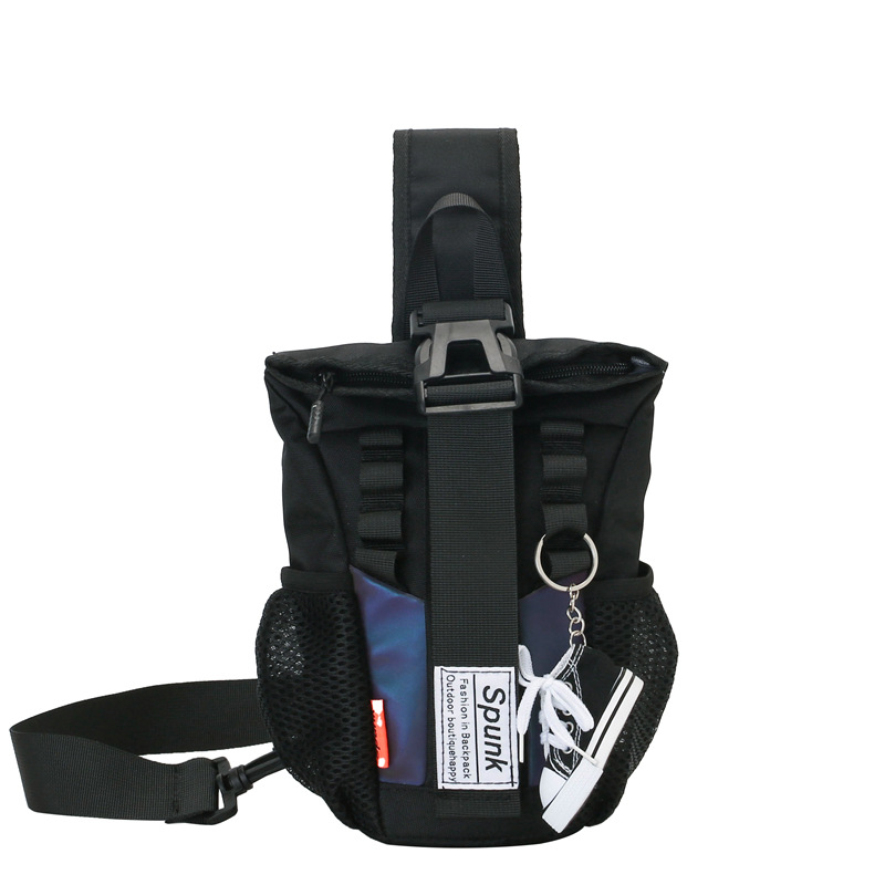 Coreana moda cool bolso de pecho para niños y niñas deportes al aire libre ocio bolso de mochila infantil ligero 2024 nuevo tipo de bolso infantil