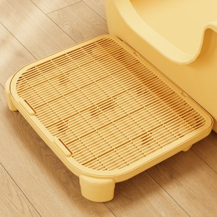 Cat Litter Mat to Prevent Taking Out Double-Layer Cat Litter Control Mat Cat Toilet Foot Rub Sand Control Table Cat Litter Box Cat Pet Supplies