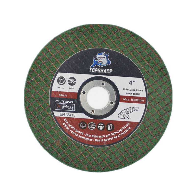 厂家直销登达绿不锈钢金属增强纤维树脂砂轮切割片