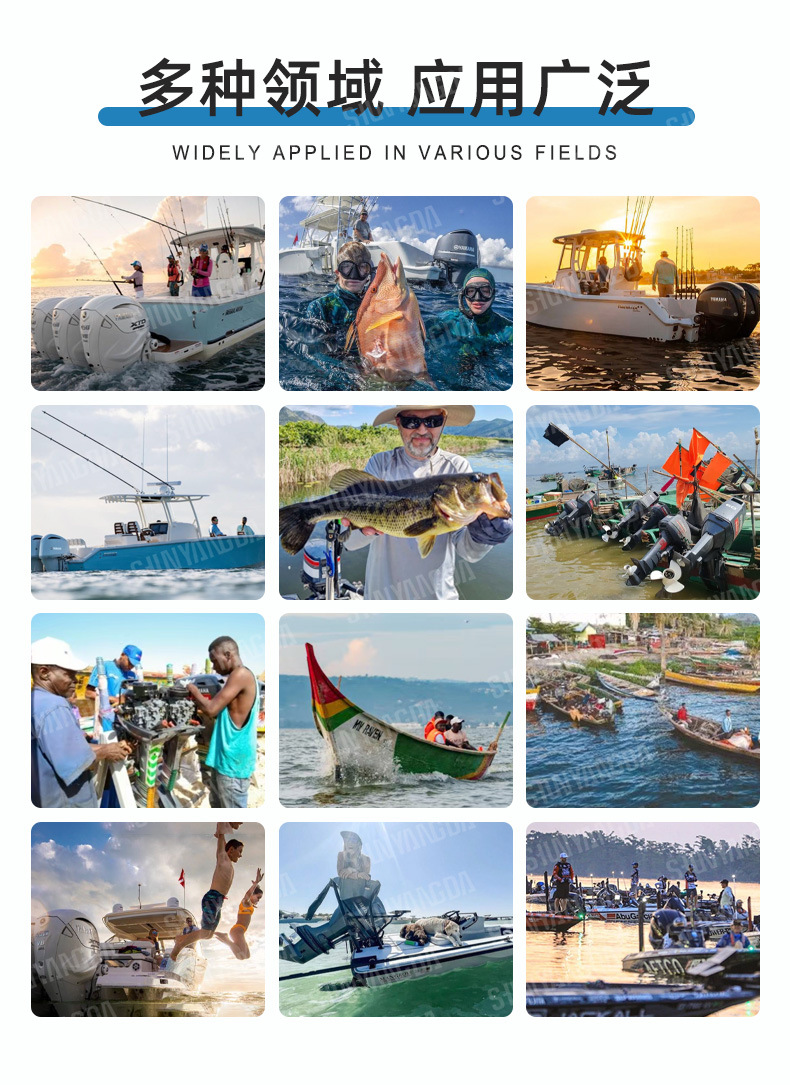 Direct Manufacturer 40Hp Outboard Motor, Same Model as Brand-Name Outboard Engines, Hot-Selling in Southeast Asia, Available for Bulk Customization