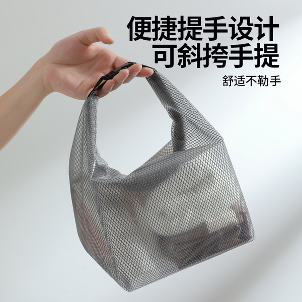 Capacious quality cosmetic bag