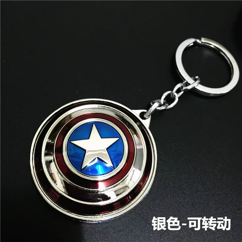 Captain America Shield Keychain Pendant Superhero Logo Car Keychain Car Key Chain Captain America Shield Keychain Pendant Superhero Logo Car Keychain Car Key Chain