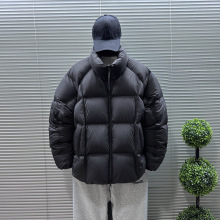羽绒服男2025冬季新款立领宽松加厚韩版宽松保暖白鸭绒面包服外套