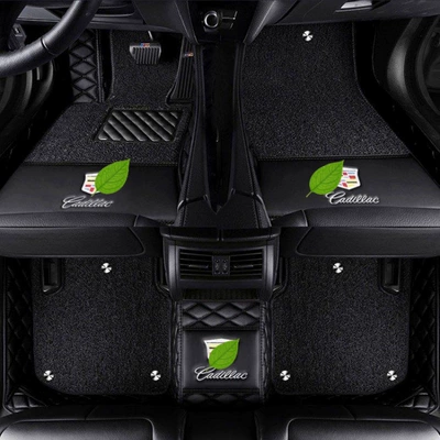 Modelə uyğun ayaqaltı ATS full-coverage car floor - ats-l-double-layer-black-black-silk-loop