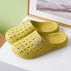 Spring and Summer popular hole shoes female Korean students home wear non-slip comfortable hollow breathable slippers wholesale delivery