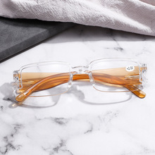 高清老花镜一体无框磁疗老花眼镜批发跑江湖摆地摊夜市