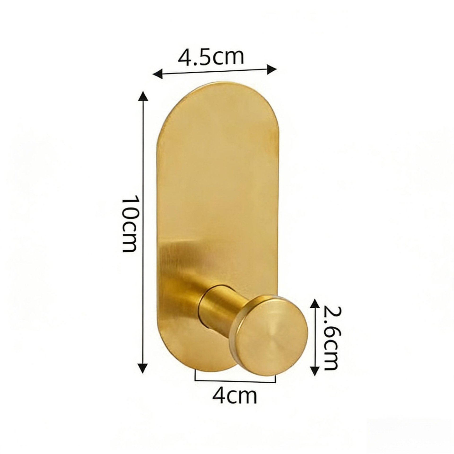 Elíptico Single Hook (dorado)
