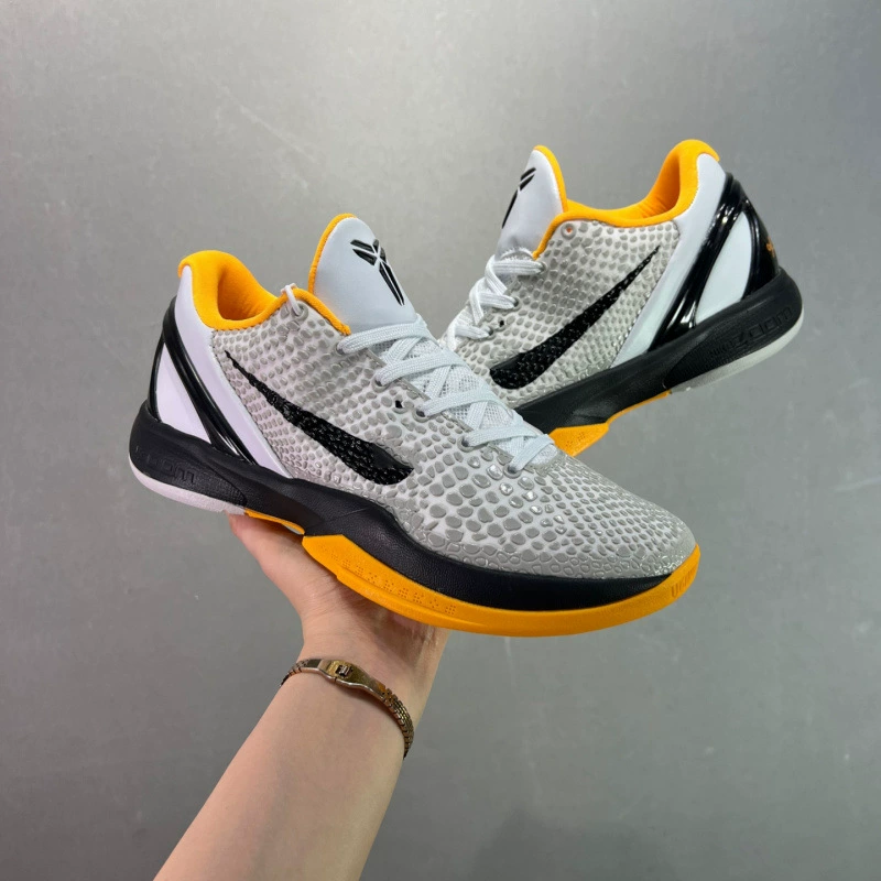 Высокая версия Kobe 6 Green Hornet Практические баскетбольные кроссовки мужские с воздушной подушкой обувь уличная Kobe Cement Globe Shoes
