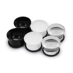 Cross-border Acrylic Auricle Earrings Piercing Jewelry Rubber Ring Ear Enlargement Earrings Amazon AliExpress