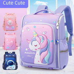 跨境外貿小學生書包1-3-6年級批發大量大容量兒童書包可愛背