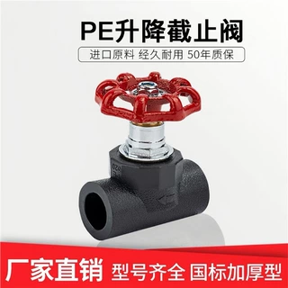 pe水管热熔闸阀承插式升降截止阀铜芯大流量ppr水管开关阀门配件