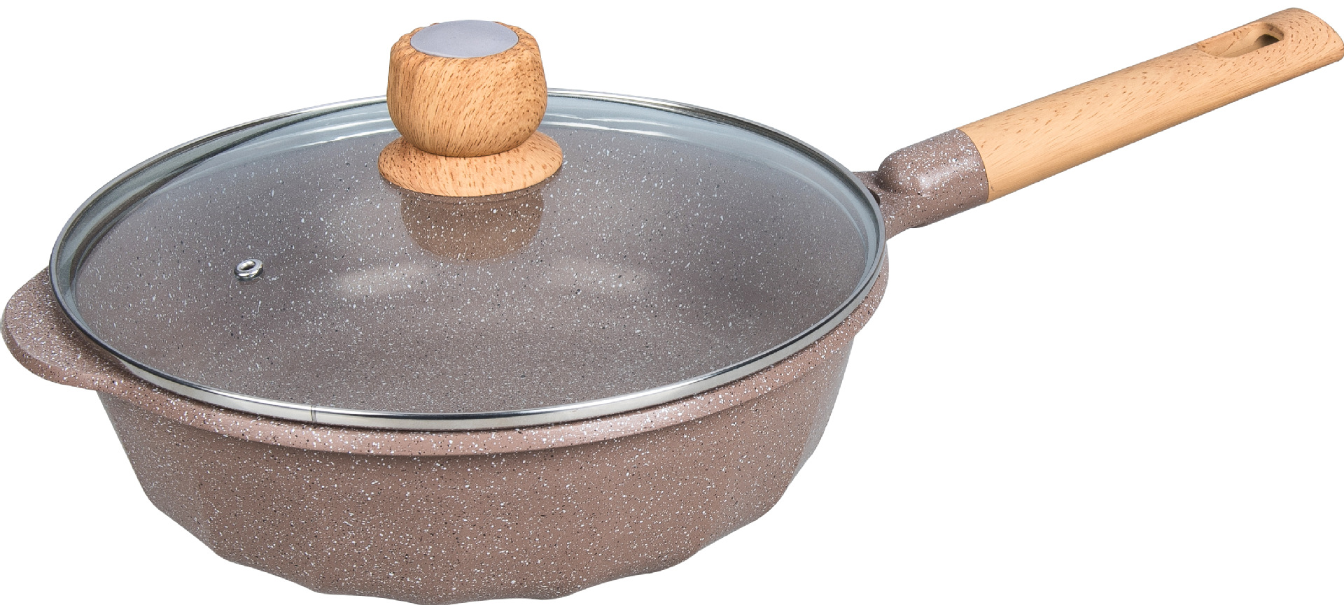 MGC maifan piedra wok hogar sartén antiadherente olla Cocina de Inducción estufa de gas especial antiadherente sartén