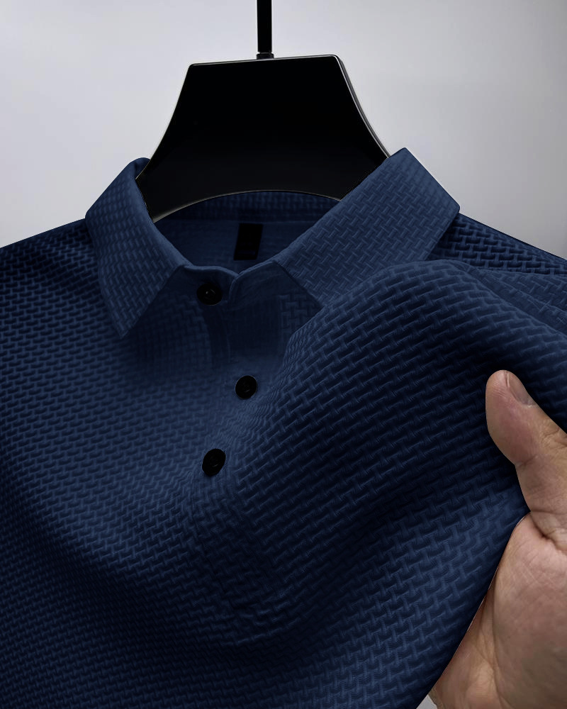 245g Weight Short Sleeve Sleeve Length Nylon Fabric Type Regular Top Length Casual Occasion Turndown Neckline Loose Fit Type Solid Color Pattern Summer Season Men's Gender Patchwork Design Simple Style Style Men's Solid Color Simple Style Turndown Short Sleeve Loose Men's T-shirt 10