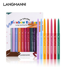 �羳����langmanni 12ɫ�۾��P���b�֊y����Ⱦ�����ɫ�۾��P���b