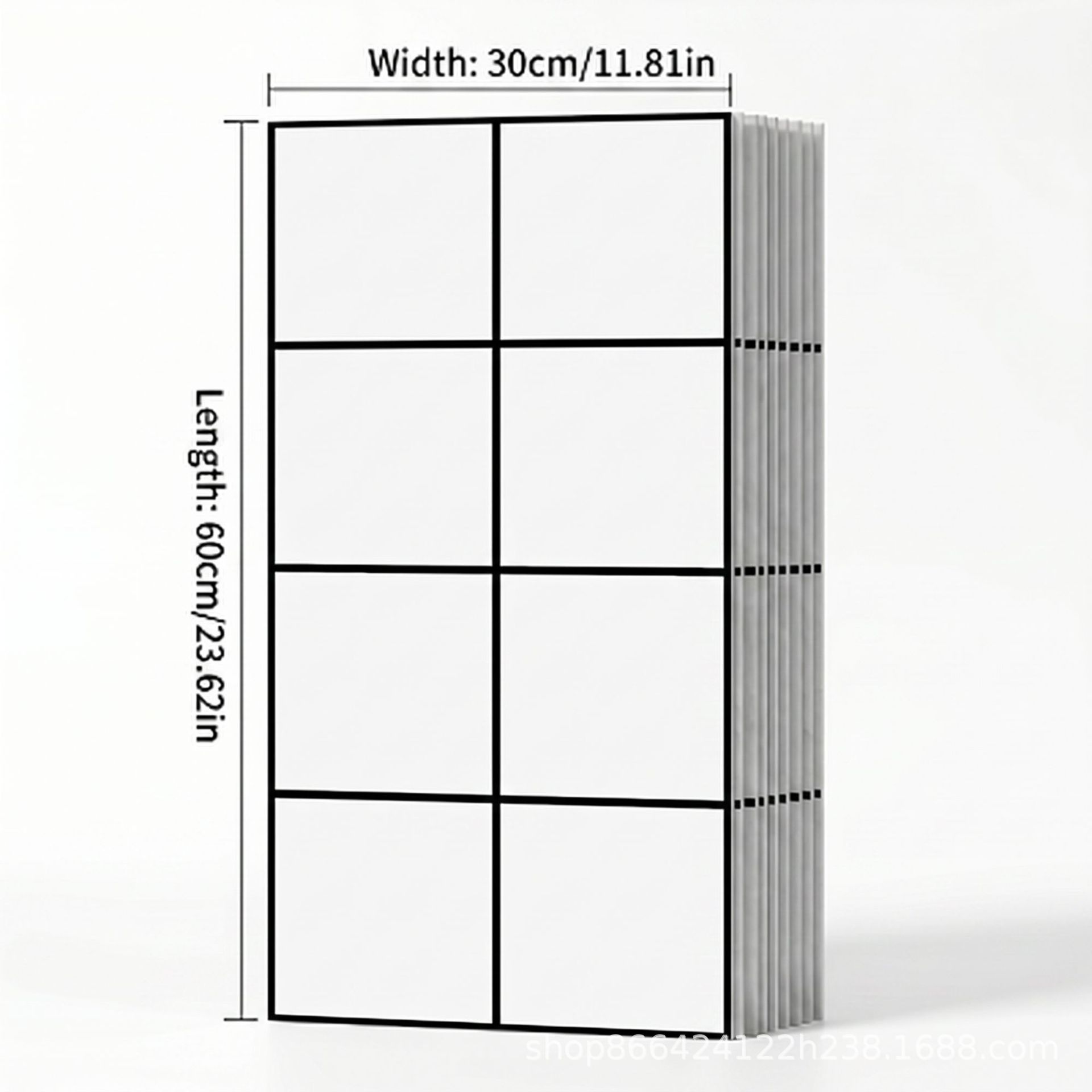 azulejos imitados pegatinas de mármol renovación de la pared decoración del hogar pared de fondo impermeable a prueba de humedad placa de aluminio y plástico