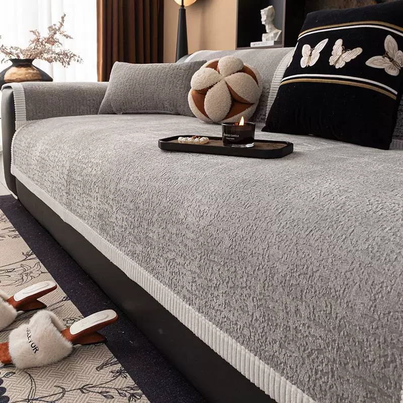 2025 новый чехол для диванной подушки из шенилла - Yunlan