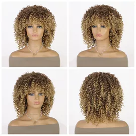 假发长卷发;假发短卷发;长直发假发