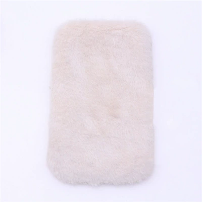 Blanket with a High-End Feel, Plush Car Carpet - beige-oval-1724cm