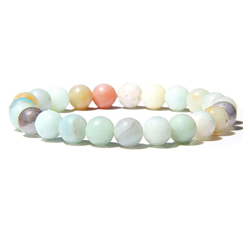 Retro Geometric natural stone Agate Unisex Bracelets 1 Piece