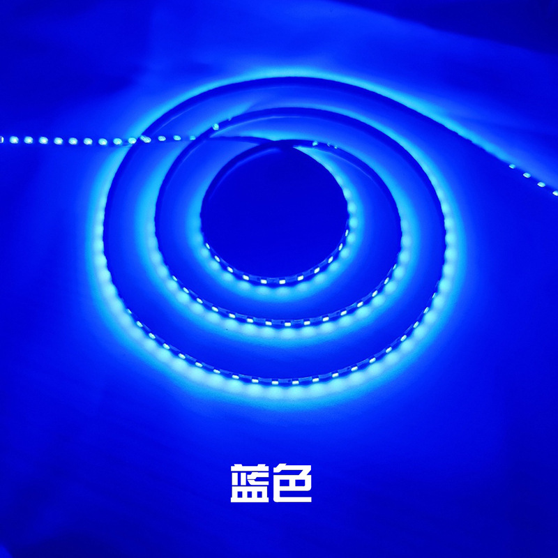 6mmS LED correa de lámpara flexible 12V por metro 120 lámpara 2835 lámpara desnuda no impermeable lámpara de neón dividida