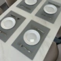 防滑长方形高档pvc西餐垫