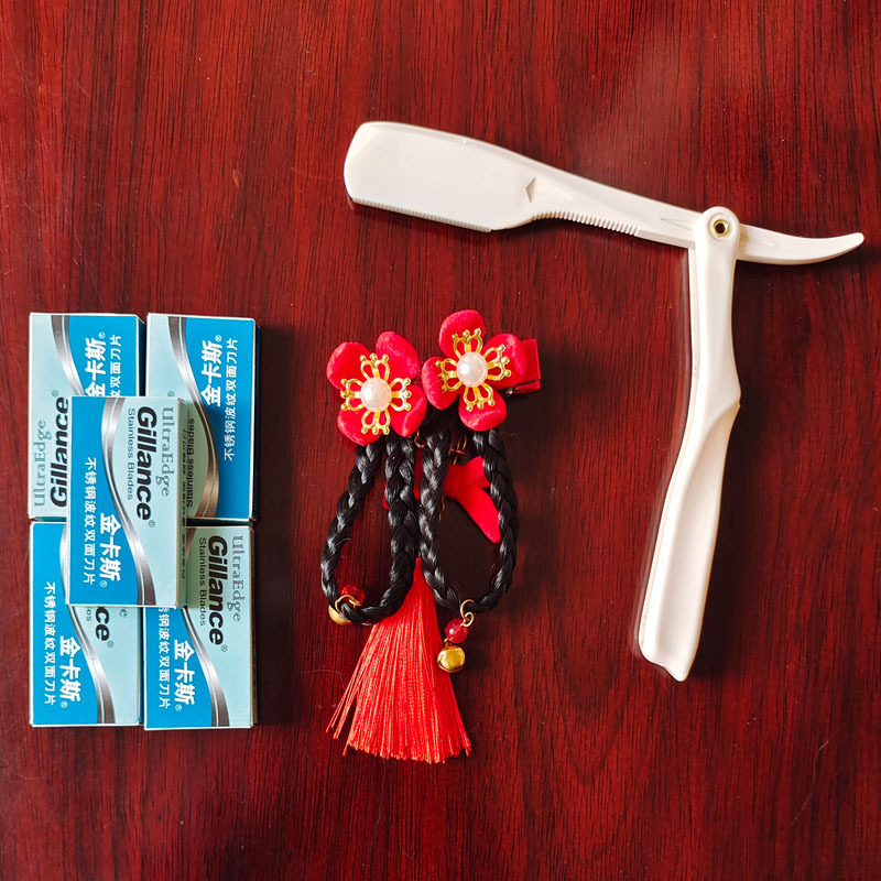 Razor shaver manual razor holder eyebrow trimmer razor holder shaving head old razor in stock