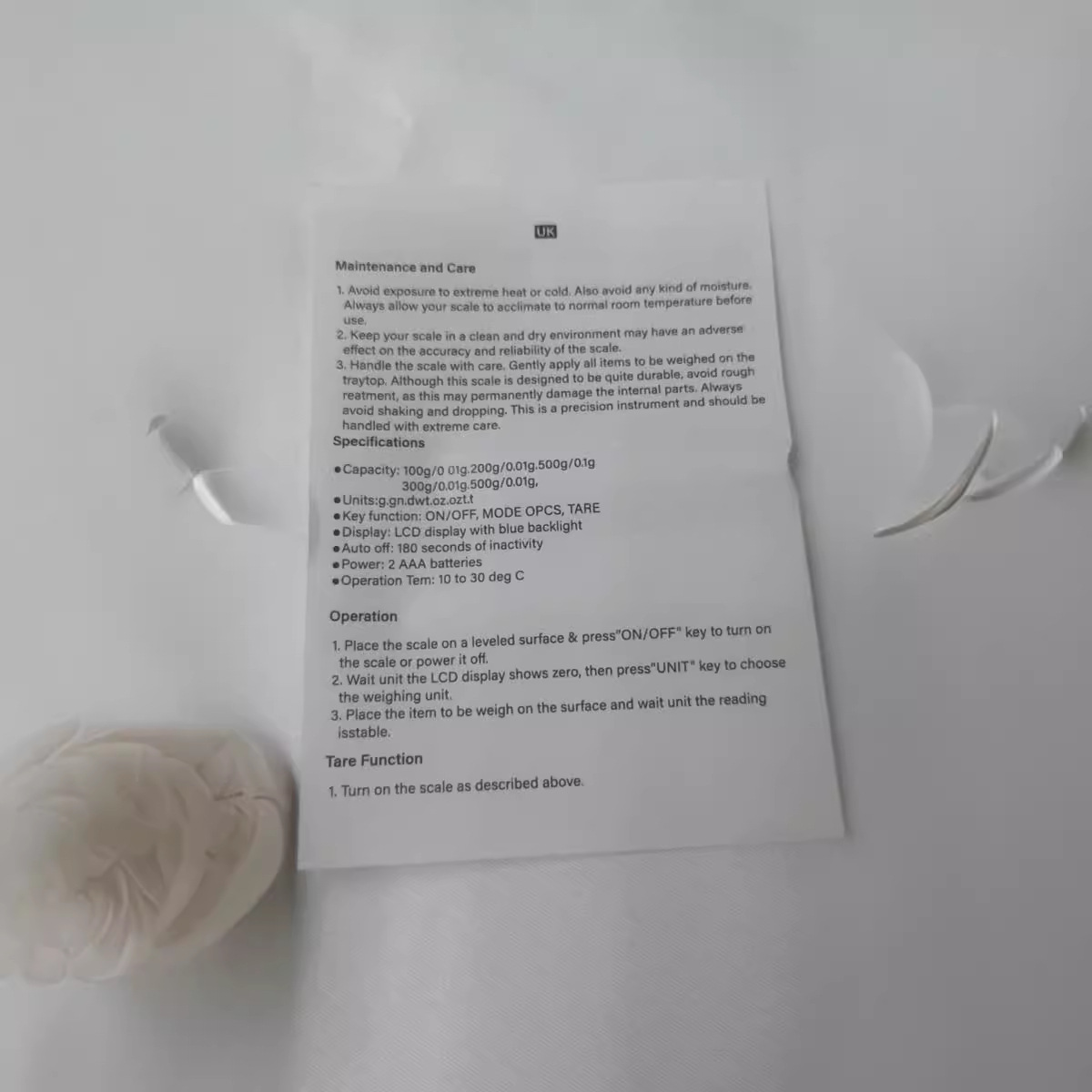 2022 nueva escala de joyería escala de bolsillo escala de oro escala electrónica mini escala