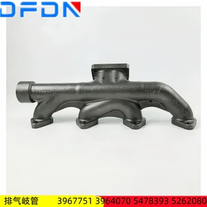 Exhaust manifold 3967751 3964070 5478393 5262080 suitable for Cummins engine parts