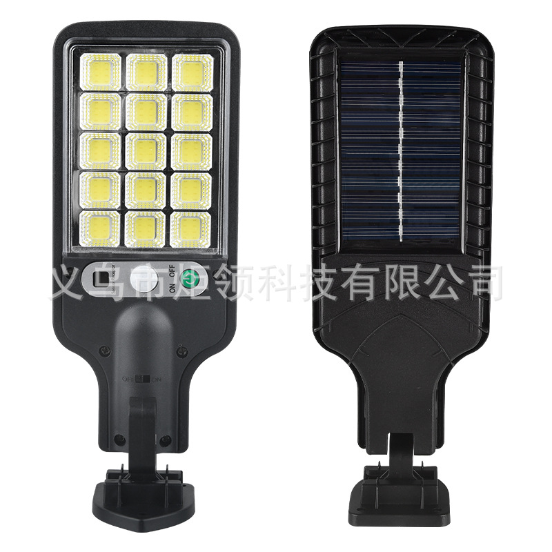 Lámpara de calle solar al aire libre transfronteriza LED nueva lámpara de jardín de inducción de cuerpo humano con control remoto lámpara de pared lámpara de jardín impermeable