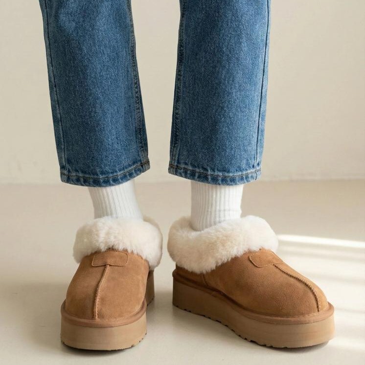Furry Snow Boots for Women 2025 Autumn and Winter New Short-Tube Platform Thick-Soled Shoes for Home and Travel, Fleece-Lined Warm Cotton Shoes Furry Snow Boots for Women 2025 Autumn and Winter New Short-Tube Platform Thick-Soled Shoes for Home and Travel, Fleece-Lined Warm Cotton Shoes