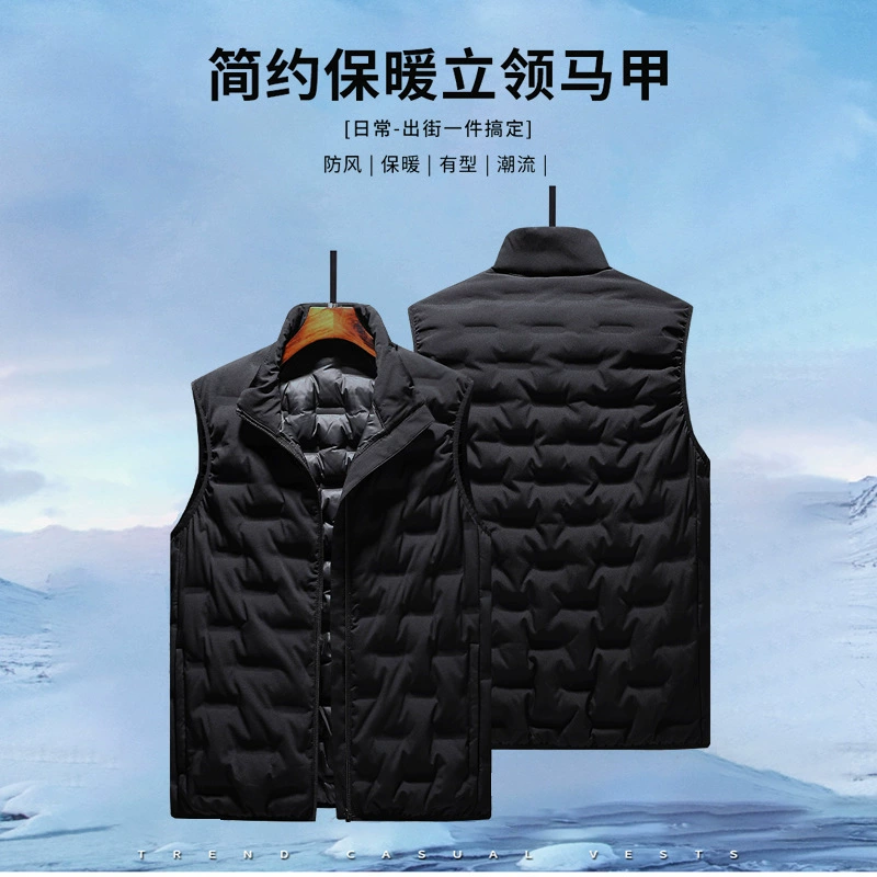 Keep warm fashionable vest with down, trend down jacket
