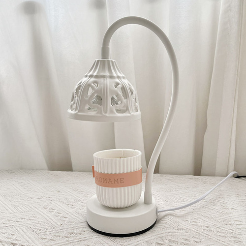 Bedside lamp for bedroom, fireless aromatherapy lamp, atmosphere melting wax lamp, candle table lamp, melting candle lamp, dimming timer, night light, table lamp