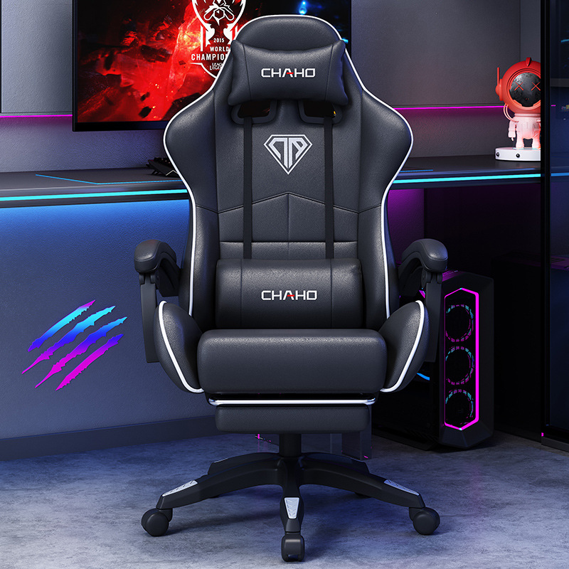 Silla Silla de computadora Silla de competencia Silla de oficina de carreras Silla de juego Silla de café Internet Silla de juegos Gaming Chair image 5