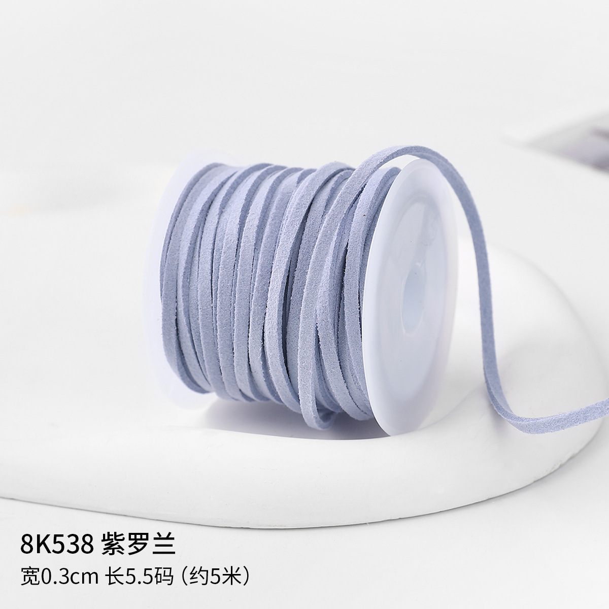 0.3cm cuerda de piel de ciervo gran rollo de cuerdas de lona de seda cinta de regalo caja de regalo embalaje de cinta de colores hecha a mano cuerda de tracción