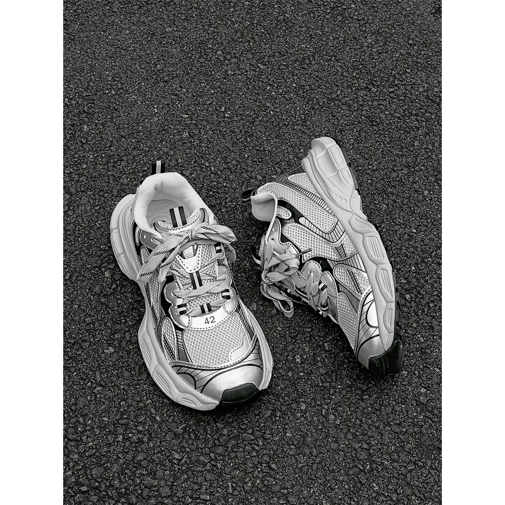 Весенние и летние нишевые ботинки Парижский папа обувь для мужчин и женщин повседневная спортивная обувь с толстой подошвой