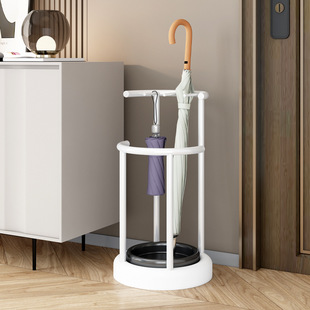 Umbrella Storage Rack Home Door Storage Rack Umbrella Artifact Office Commercial Entry Umbrella Bucket Metal Shelf