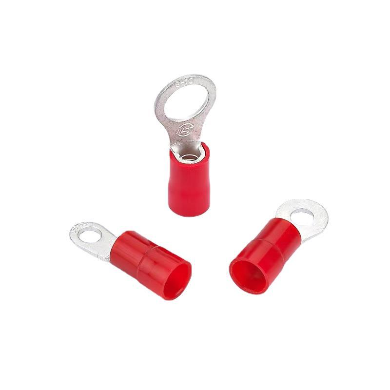 冷压端子. RNYB系列. 易进型 .尼龙圆形. 预绝缘. 冷压.接线端子.