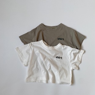 GL-kids�n���ļ���Ʒ��ͯShirt��ĸӡ������T��Ů�����ɺô�����T
