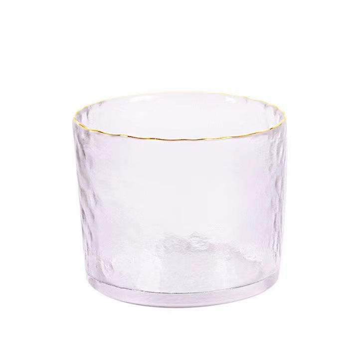 Juego de vino de sake con patrón de martillo japonés, vino de arroz de vidrio para el hogar, vino tibio, copa de sake, jarra de vino caliente, taza de vino pequeña al por mayor