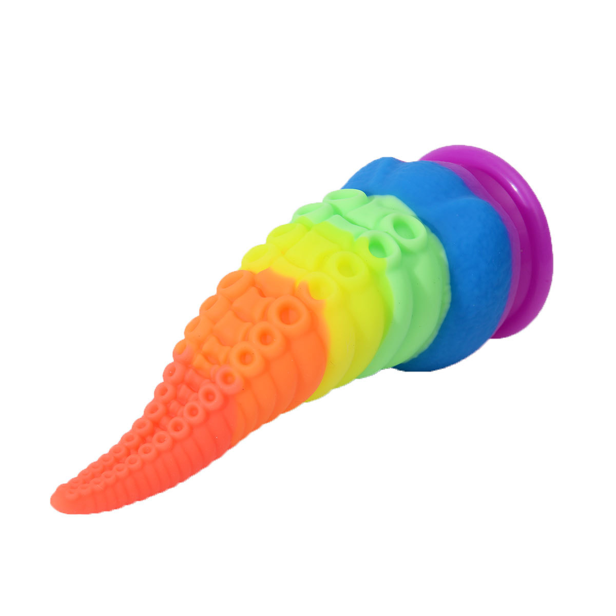 Silikoninis analinis kamštis čiuptuvo formos žaislas vyrams moterims_voghion.com