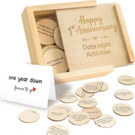 木质礼物收纳木盒结婚纪念日约会之夜收纳盒木制工艺品松木提案盒