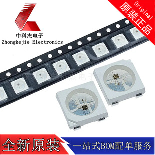 ȫ��ԭ�b XL-5050RGBC-WS2812B-S SMD-4P,5x5mm RGB LED(����IC)