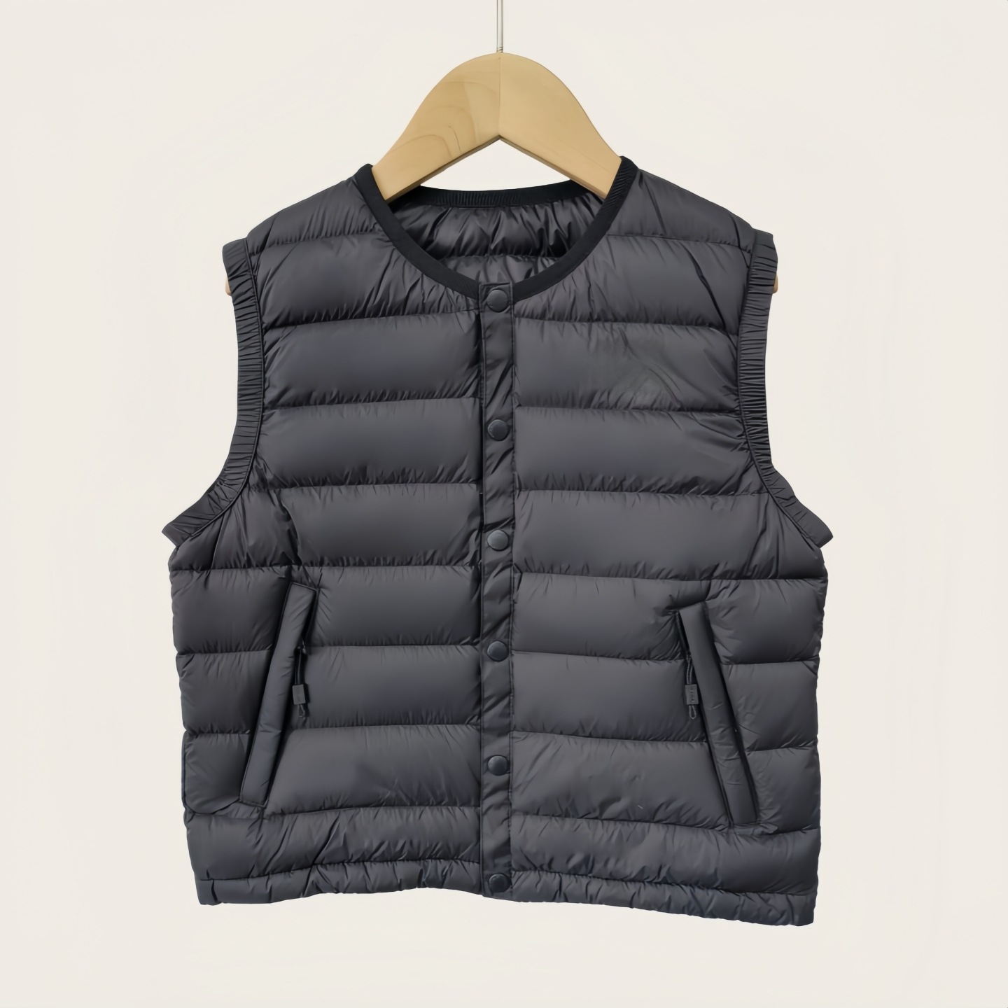 Children's down Jacket Vest for Boys and Girls, Lightweight Winter White Duck down Vest, Medium and Large Kidsren's Vest, School Uniform Liner