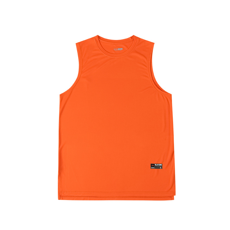 Chaleco deportivo Hombre Fitness chaleco sin mangas de secado rápido entrenamiento de baloncesto al aire libre obstáculo correr baloncesto chaleco deportivo