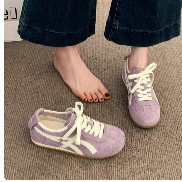 Forrest Gump Shoes Retro German Training Shoes Women's 2025 New Autumn Hot-Selling Versatile Flat-Soled Sports Casual Shoes Forrest Gump Shoes Retro German Training Shoes Women's 2025 New Autumn Hot-Selling Versatile Flat-Soled Sports Casual Shoes