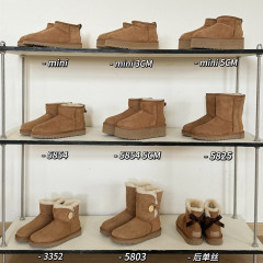 河南桑坡ファーワンピーススノーブーツレディースショートブーツ