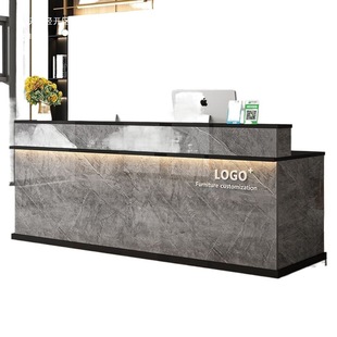 Lj Bar Counter Cashier Front Desk Reception Desk Reception Desk Counter Service Desk Simple Modern Commercial Bar Counter Available