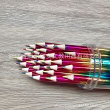厂家直销彩虹四色同心彩铅趣味手绘彩色铅笔小红书同款批发
