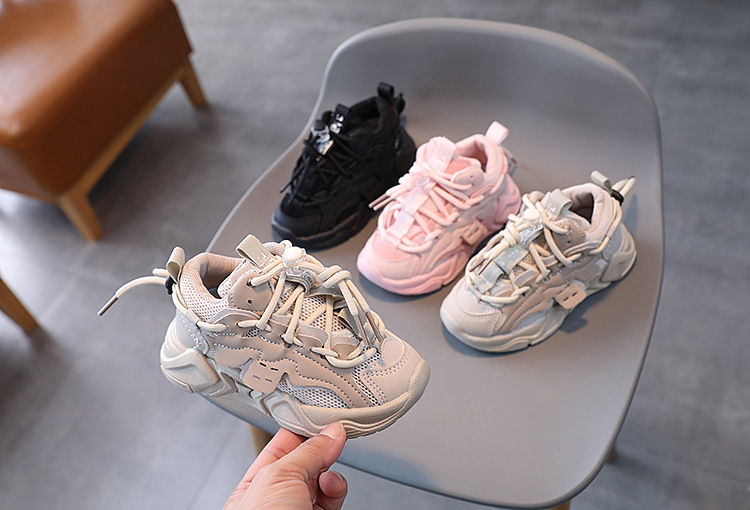 Scarpe da ginnastica per bambini in mesh traspirante e casual_voghion.com
